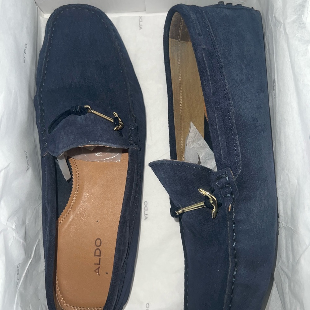 ALDO Navy Mens Loafers